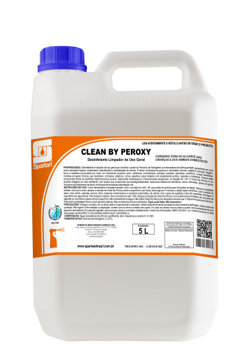 CLEAN BY PEROXY - Limpador desinfetante - 5 Litros