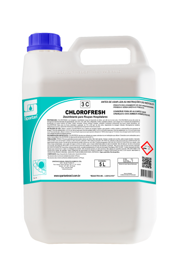 CHLOROFRESH - Tira Mancha roupas branca com cloro