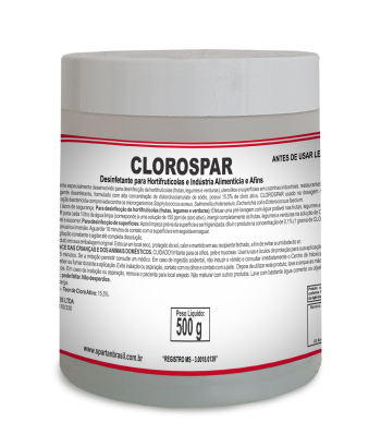 CLOROSPAR - Desinfetante para Hortifrutícolas - 500ml