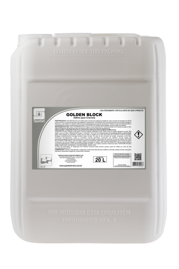 GOLDEN BLOCK - Aditivo para Concreto - 20 Litros