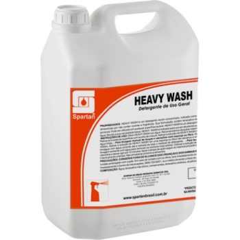HEAVY WASH - Detergente Neutro Concentrado de Uso Geral - 5 Litros