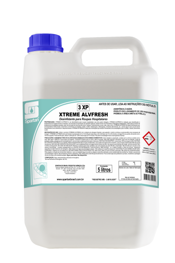 XTREME ALVFRESH - Desinfetante Para Roupas Hospitalares - 5 litros