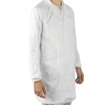 Avental Descartável de Manga Longa (TNT)