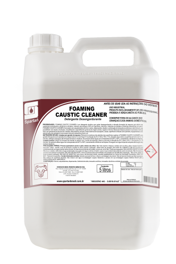FOAMING CAUSTIC CLEANER - Detergente Desengordurante