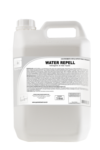 WATER REPELL - Hidrofugante de Base Aquosa - 5 litros (Pronto Uso)